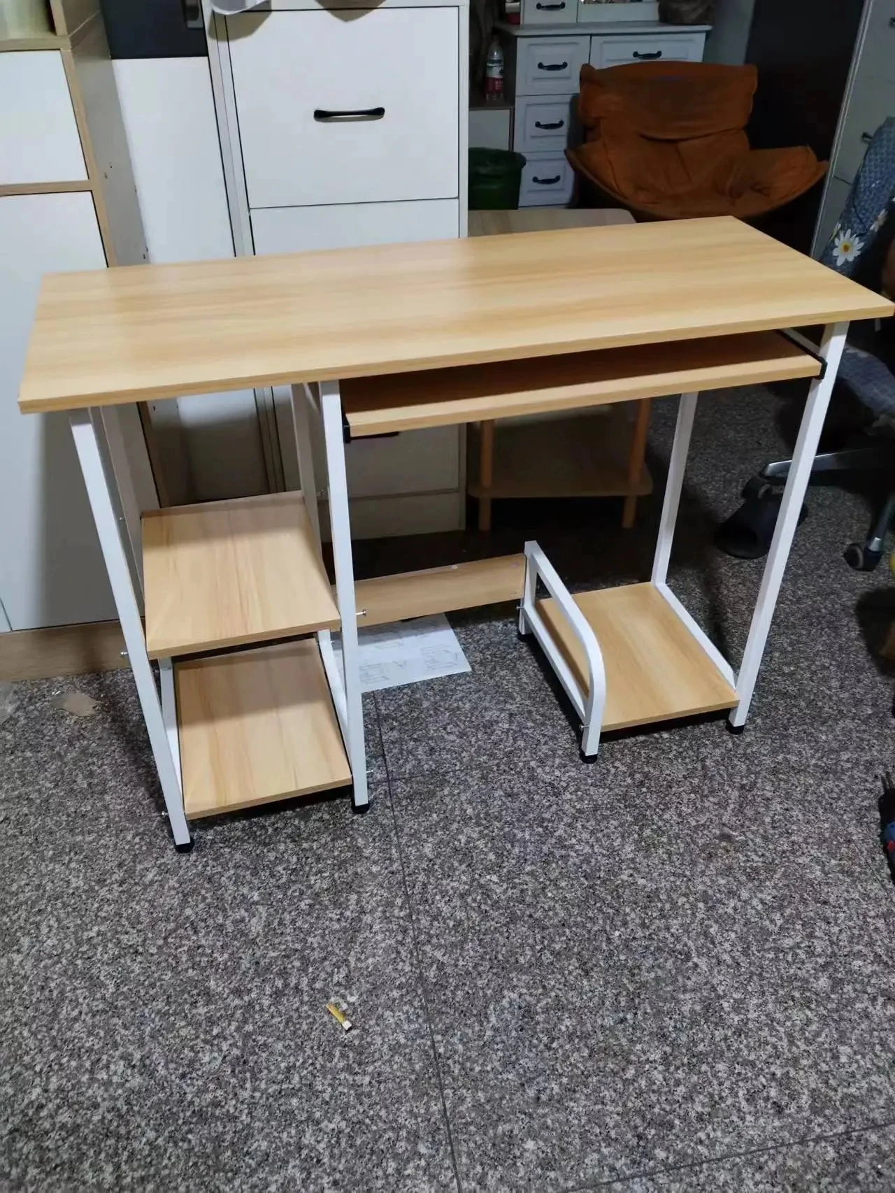 Computer desk desktop desk modern minimalist home office simple student combination writing