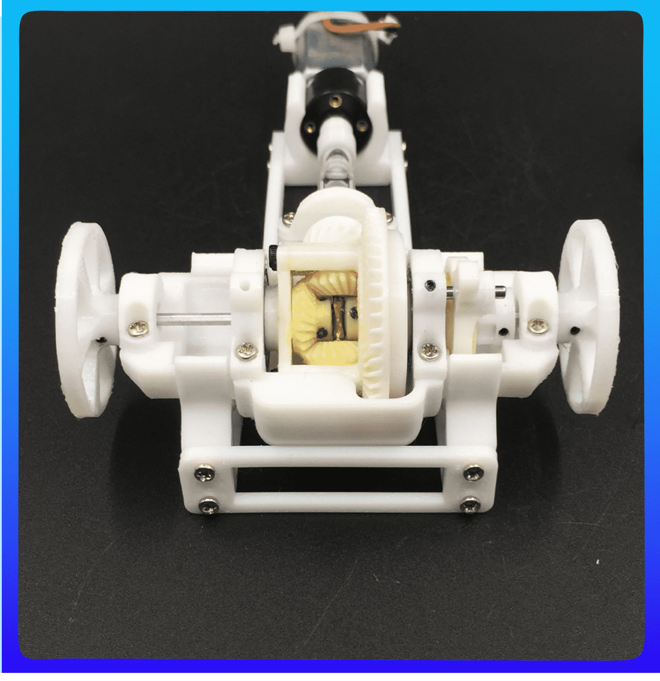 Automobile Open Differential Gear Simulation Science Discovery STEM Education Physics Experiment Kit For Children Gifts