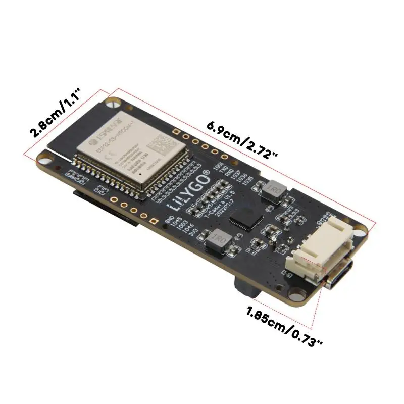 P82A T-Camera-S3 ESP32-S3   WiFi  ȣȯ  0.96 ġ OLED ȭ OV2640 ī޶ TF 