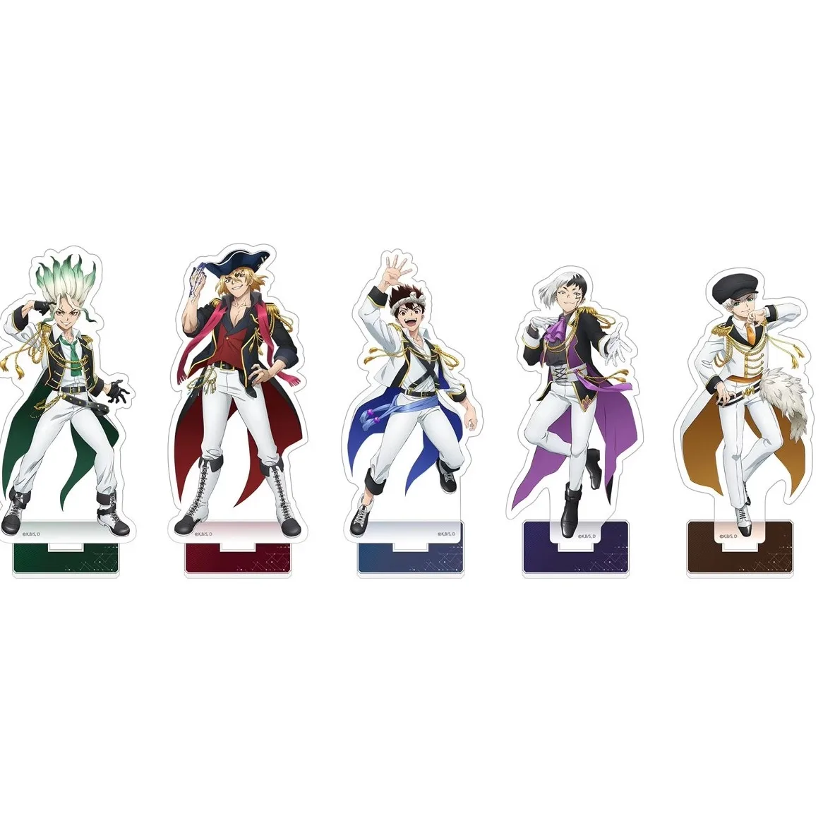 Фото Игрушка для косплея из игры Ishigami Senku Nanami Ryusui Asagiri Saionji Ukyo Kuromu №1