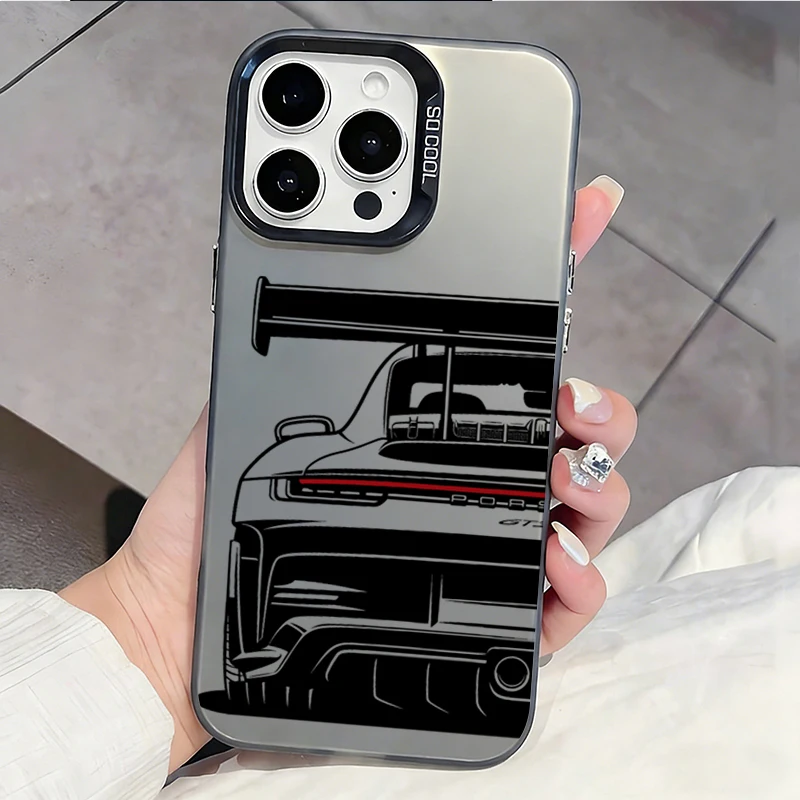 Luxury Car Pattern Phone Case Cover - Premium Design s