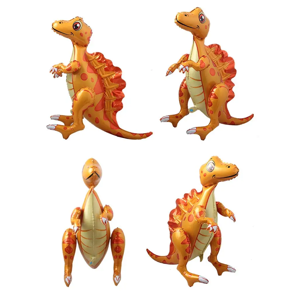 3D Selbststehende Dinosaurier Tyrannosaurus Tierballons für Geburtstagsfeier Babyparty Dekorationsset Aufblasbare Partyzubehör – Detail 20