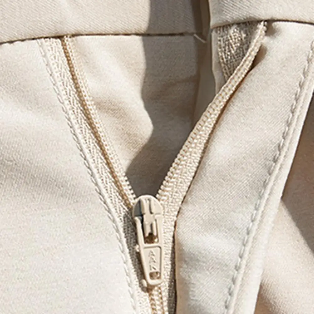 Description Picture 5 of itemMen Pants Stylish Men's Suit Pants Slim Fit Soft Pockets Formal Business Style for Office or Formal Occasions Formal Work