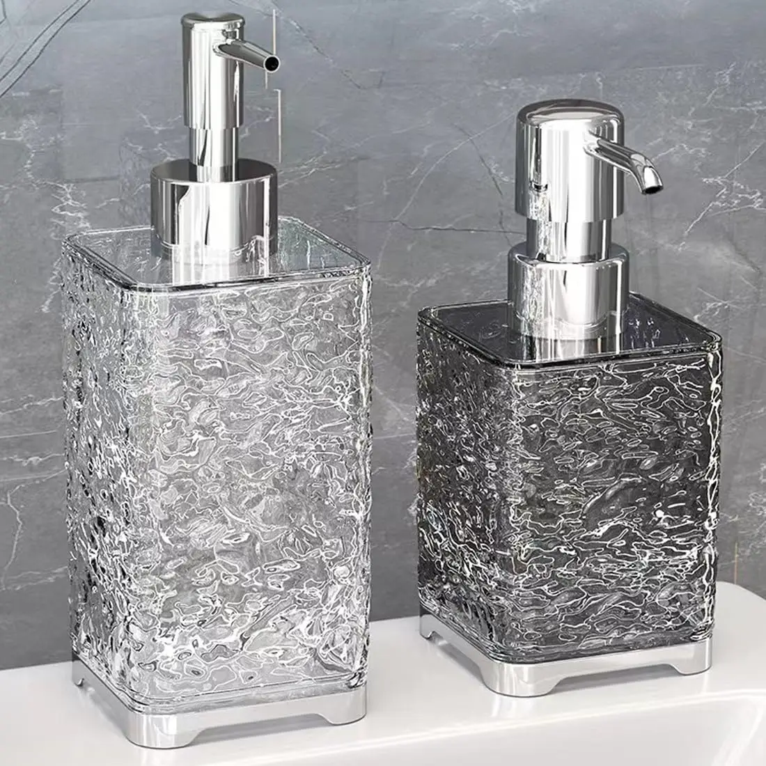 Multipurpose Soap Dispenser Easy to Clean Glass Soap Pump Dispenser Ideal for Bath and Bathroom 5