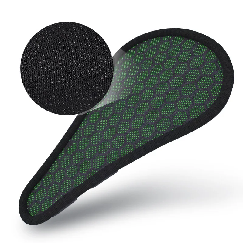 thumbnail image 2 of 3-Piece Bike Seat Cushion Set - 19D, 20D & 3D Gel Pads For Adults, Shock Absorbent & Breathable Cycling Shorts Pads 2 of 13
