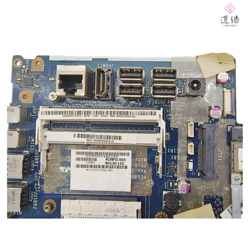 LA-5951P For ET2011AGK AIO Motherboard NCL30 DDR3 Mainboard 6 LA-5951P For ET2011AGK AIO Motherboard NCL30 DDR3 Mainboard - Image 4