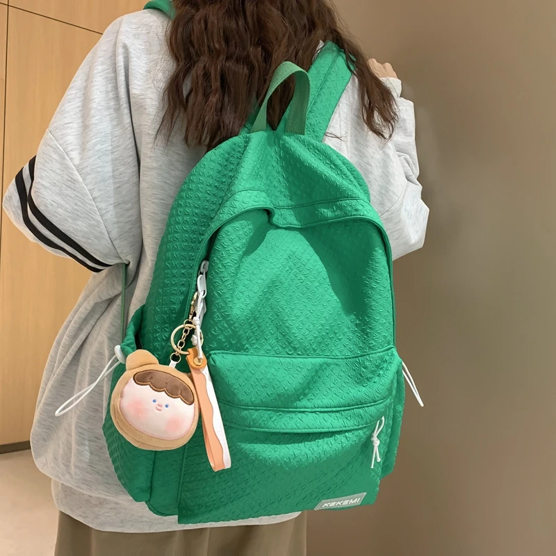 

JOYPESSIE Fashion Girl Backpack Cute Waterproof Bookbag Teenagers Mochila Kawaii Schoolbag Black Rucksack Women Shoulder Bag