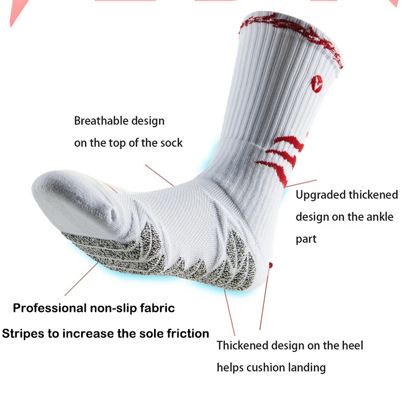 Anti Slip Basketball Socks Image 1