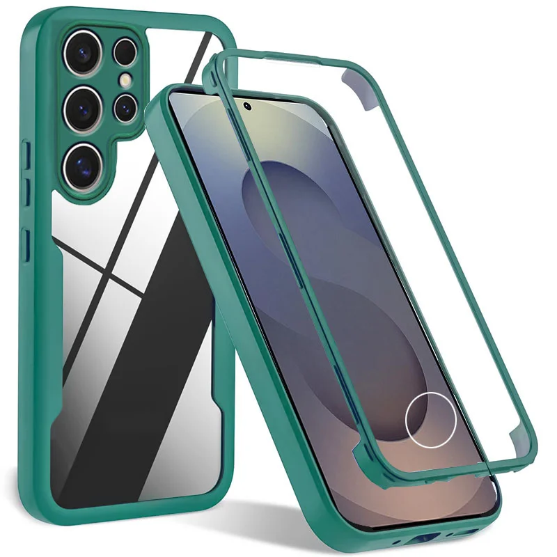 Premium Screen Protector Case - Ultra Durable Phone Cover for Samsung Galaxy Series