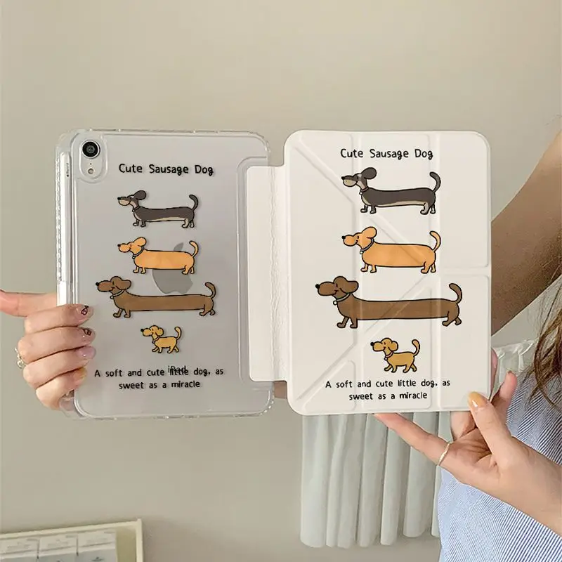 Dachshund Design Pencil Holder Case