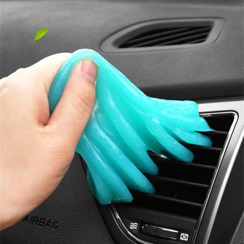 Car Cleaning Gel Reusable Keyboard Cleaner Gel Automobile Air Vent Dust Removal Multiuse Dirt Cleaner Car Wash Mud