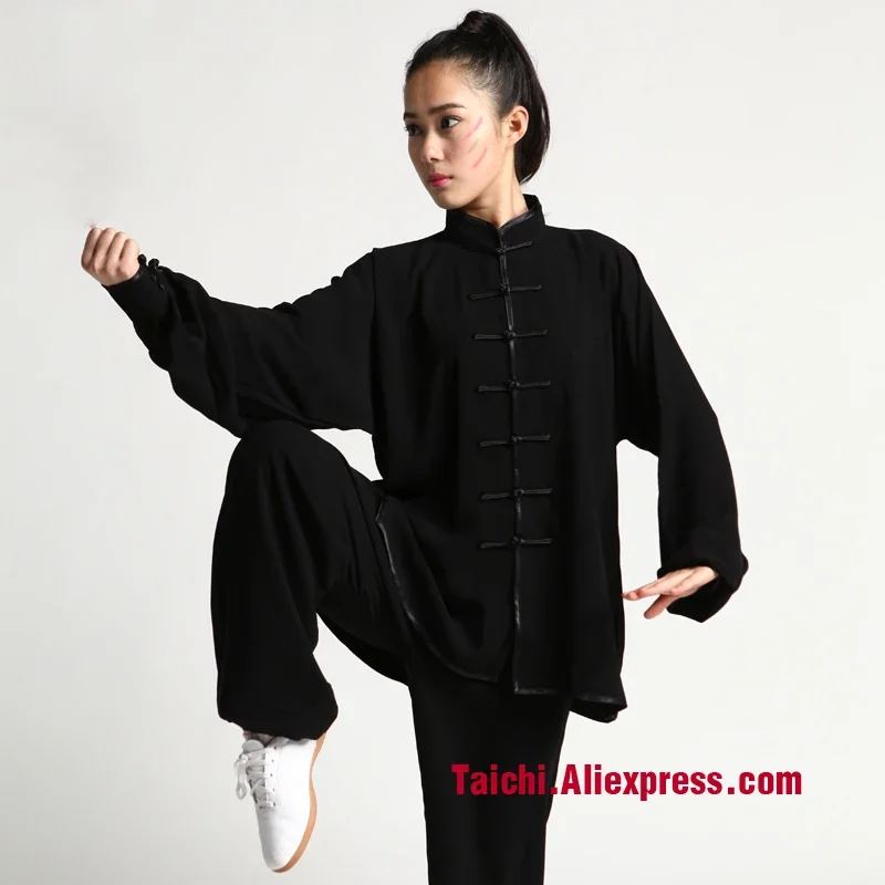 Униформа Tai Chi, костюм для боевого искусства ушу кунг-фу для женщин и мужчин, множество цветов на выбор