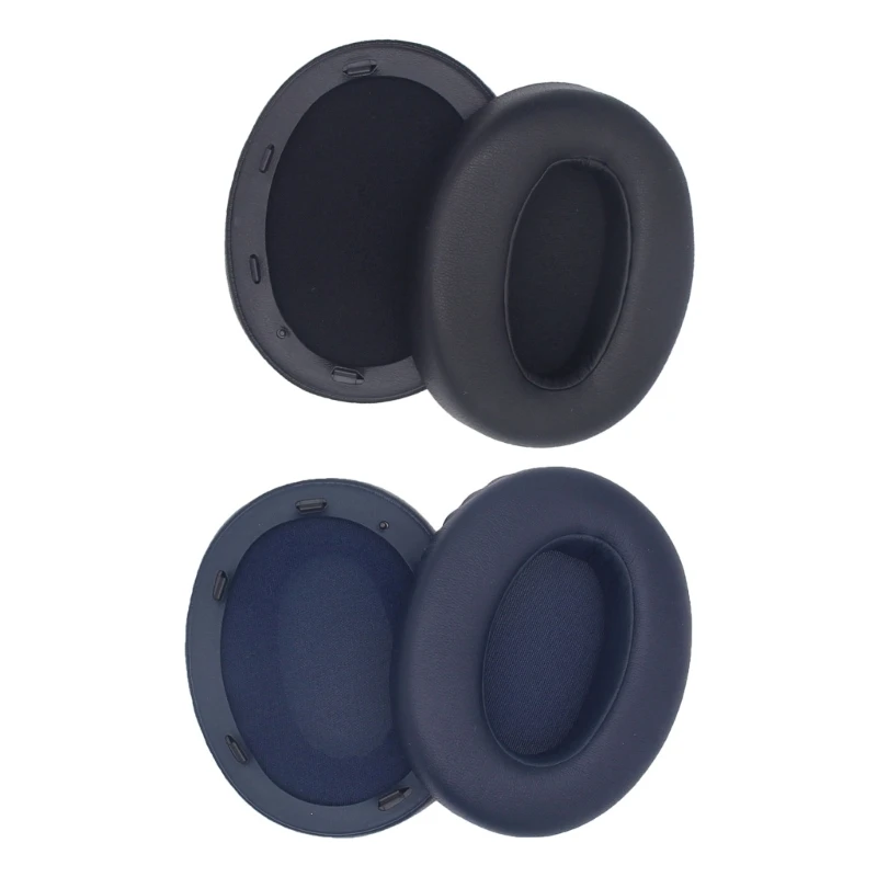 

1 Pair Earphone Cover Ear Pads Headphone Cushion Protein Leather Earmuff for WH-XB910N XB910N Headset Replacemnt Part Dropship