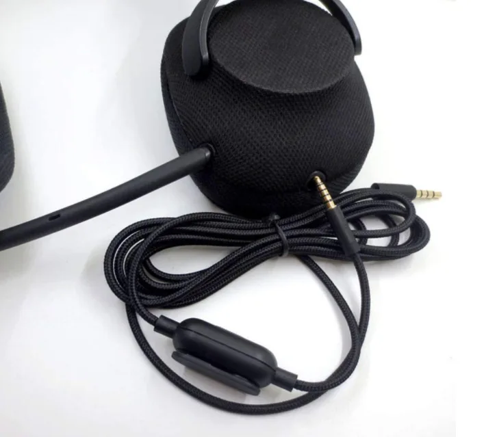 Logitech Headset Cable Replacement for G Pro, G Pro X, G433, G233 Earphone Sound Aux Cord with Volume Controller and Mu