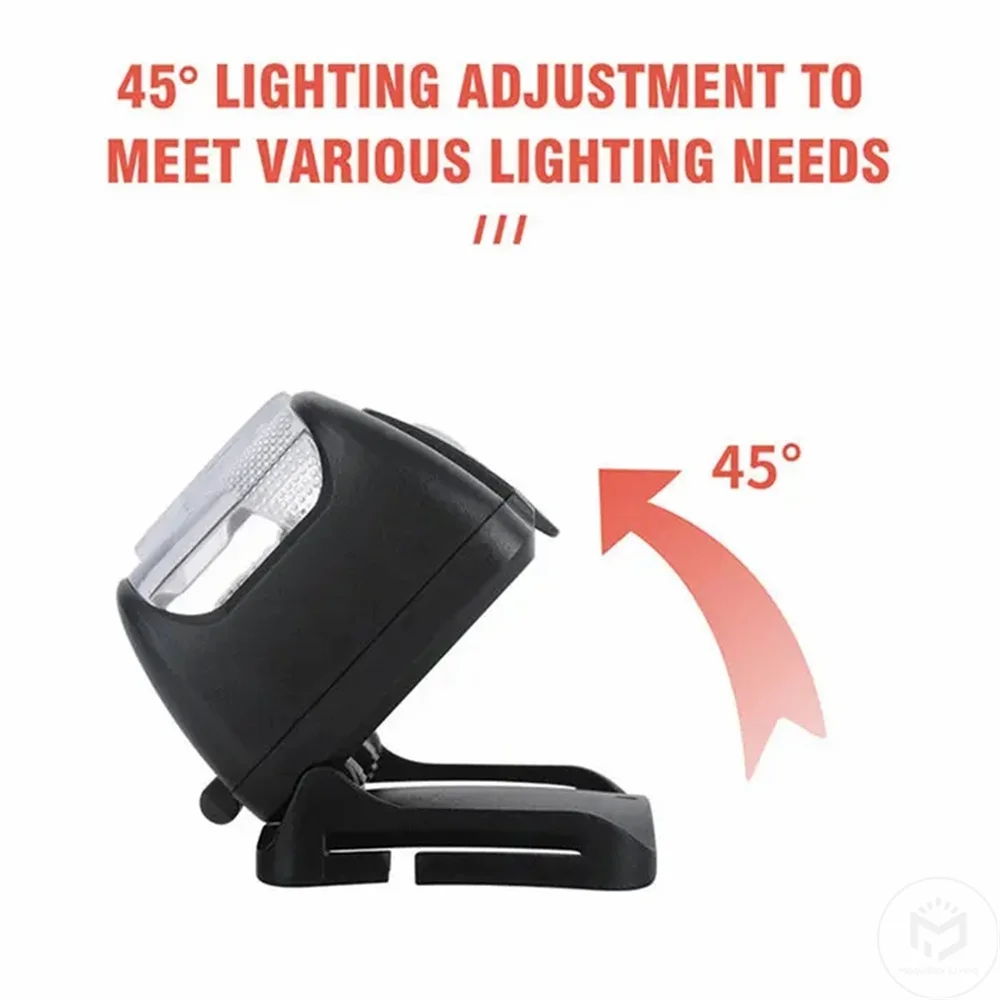 LED 6 가지 조명 모드 헤드 램프 빨간색 및 파란색 경고등 모션 센서 USB 충전식 헤드 라이트 헤드 토치 손전등 헤드 라이트