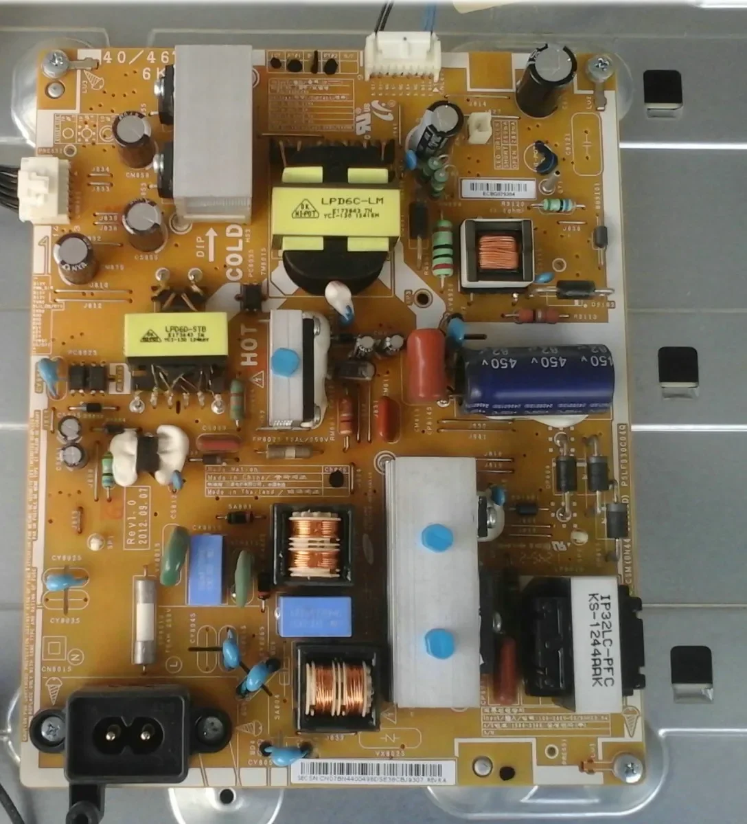 

UA40EH5080R UA39EH5003R плата питания PD46AV1 _ CSM фоторезьба/B/D