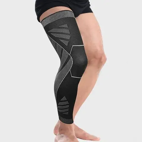 Compression Sleeve Knees Legs Customizable HX18159698 knee support sleeve