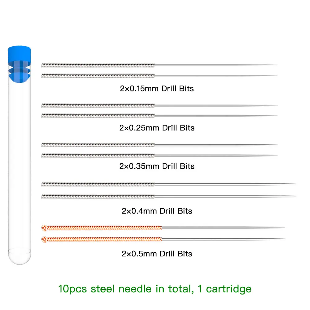 PAR - aiguilles de nettoyage de buse d'imprimante 3D Kit D'Aiguille de Buse  D'imprimante 3D MK8 Slick informatique detachee