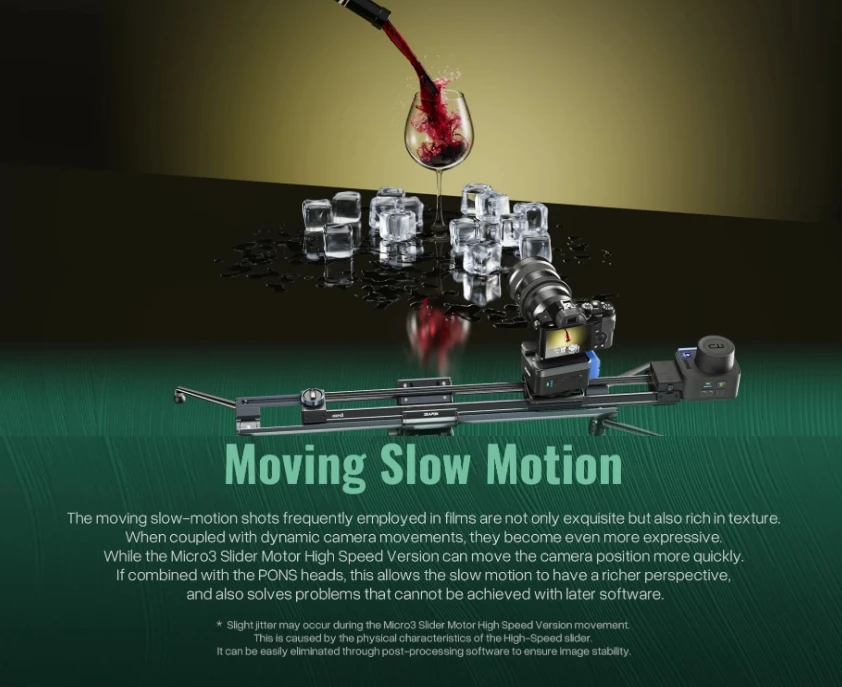 Zeapon Motorized Micro 3 Electric module Motor for Micro 3 Slider M500 E500 M700 M700 E1000 M1000