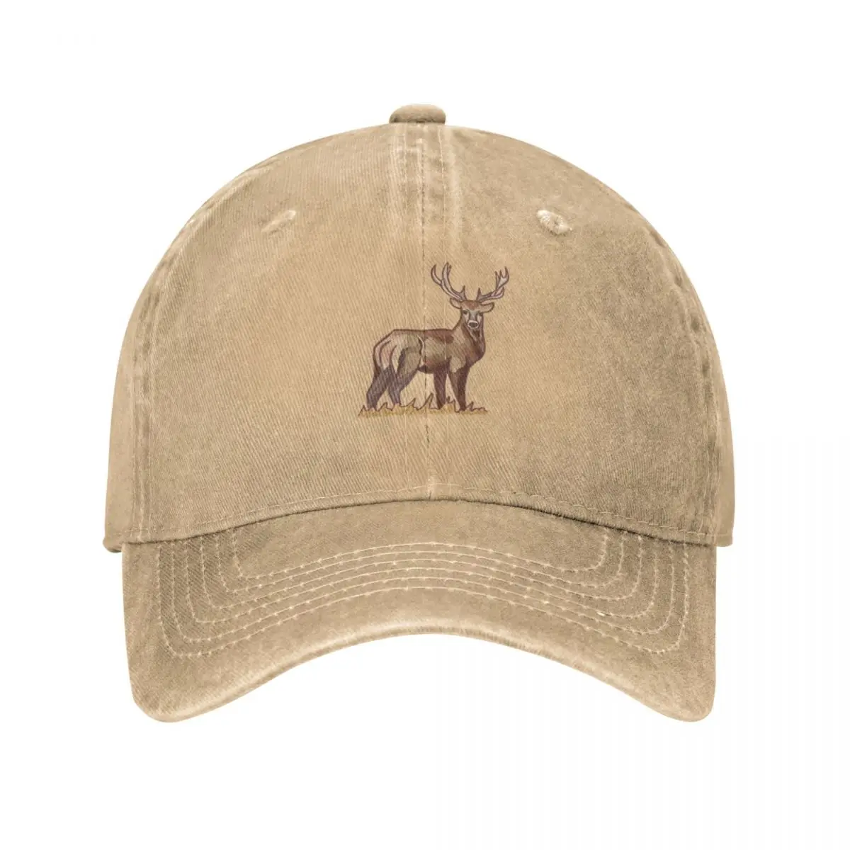 

Standing Stag Cowboy Hat Fashion Beach Ball Cap Mens Hat Women'S