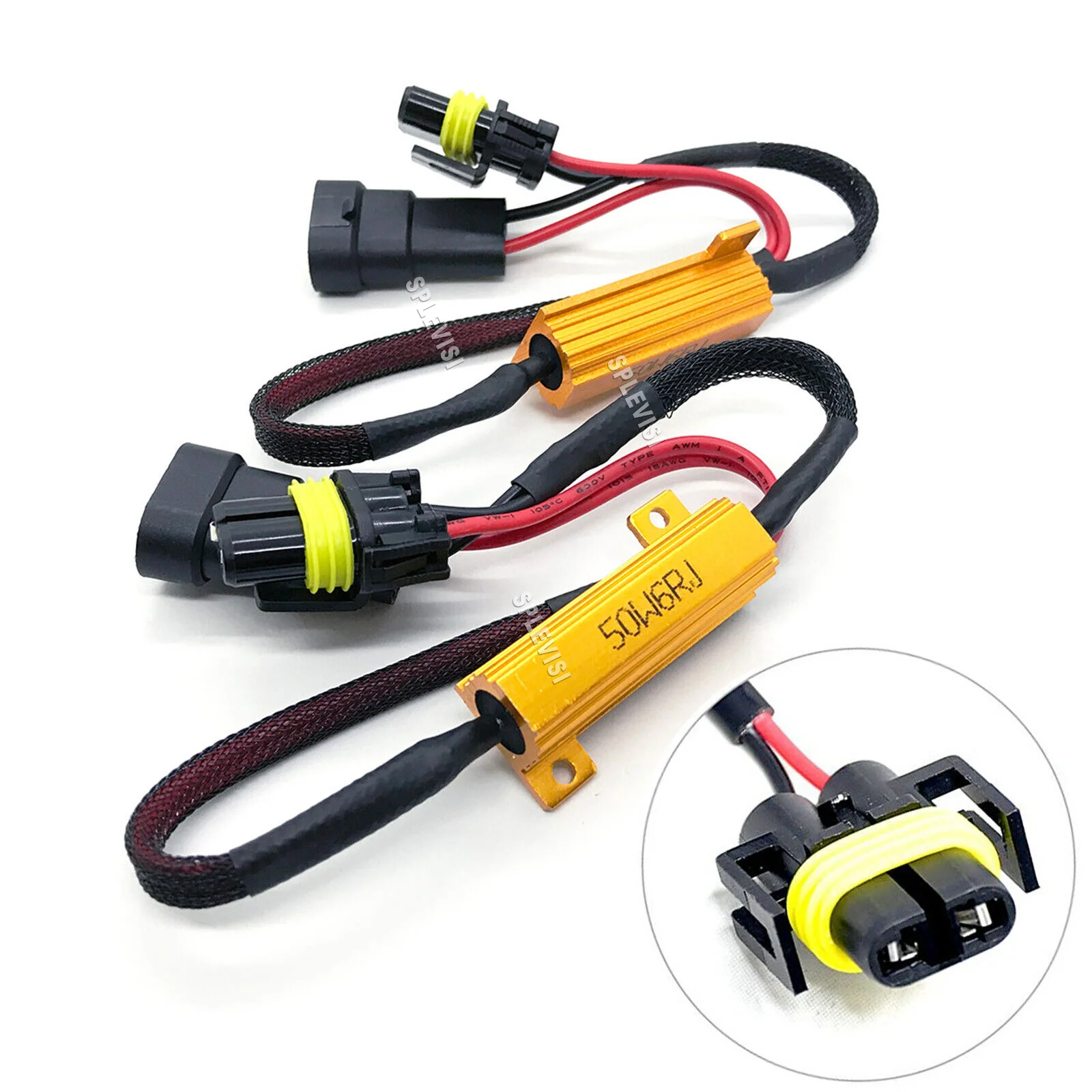 2x Lastwiderstand Widerstand H8 H11 CanBus für LED Nebelscheinwerfer FEHLERFREI 2x Lastwiderstand Widerstand H8 H11 CanBus für LED Nebelscheinwerfer FEHLERFREI