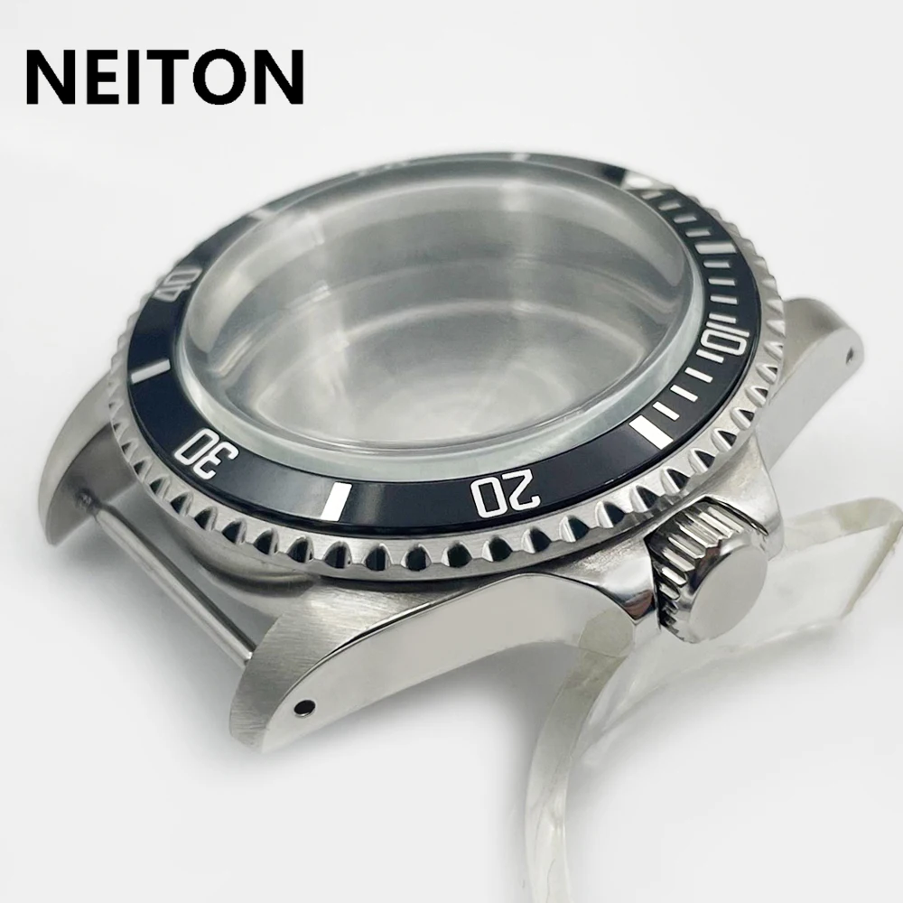 Neiton 40Mm Case Dome Glass Restore Modi Antichi Fit Eta2836 Nh35/36 Mingzhu Dg2813/5833 Miyota 8215/8205 Movimento Automatico