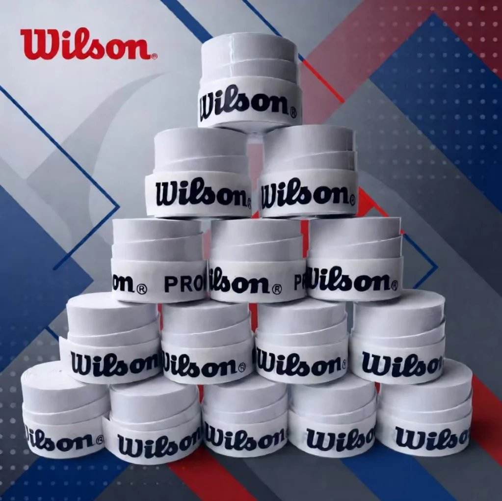 12개입 윌슨 테니스 라켓 오버그립 땀 흡수 그립 PU 배드민턴 라켓 핸들 그립 테니스 그립테이프 패들 라켓 그립