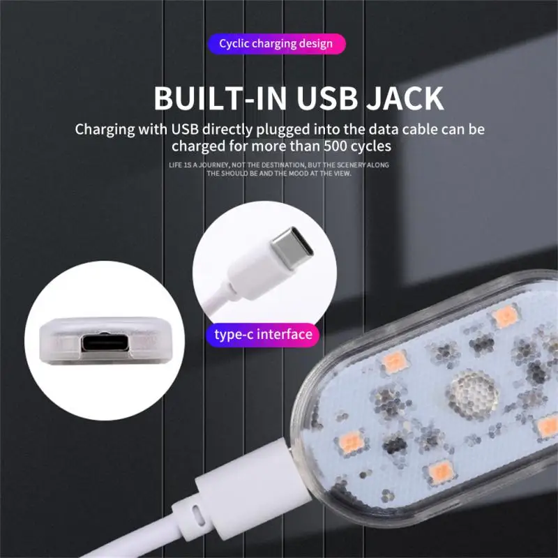 USB LED Lampe Drahtlose Auto Innen Licht Touch Sensor Decke Buch