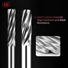 BB Carbide Machine Reamer Spiral Flute Uncoated H7 Tolerance Chucking Metal Cutter 6 Flutes CNC 2