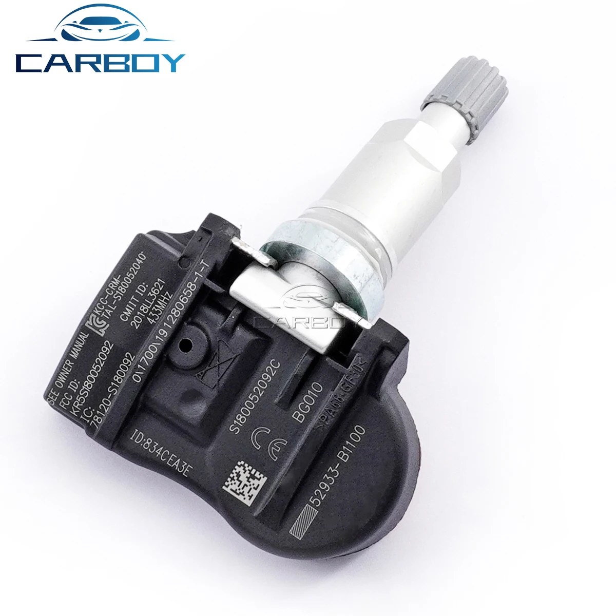 52933-B1100 52933B1100 TPMS Sensor For Hyundai Santa fe Equus Accent Genesis Sedan Coupe Kia Sorento Rio Carens Ceed 433MHz