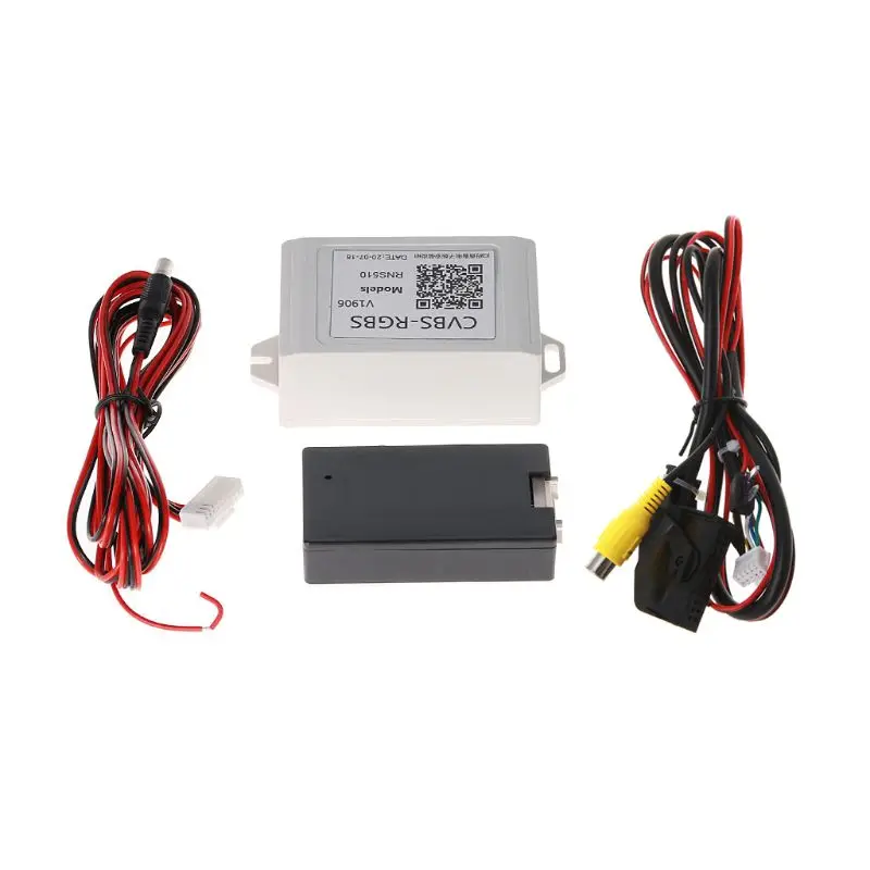 Cámara de respaldo para coche, adaptador convertidor CVBS a RGBS, decodificadores para herramientas automáticas RNS510, accesorios de repuesto