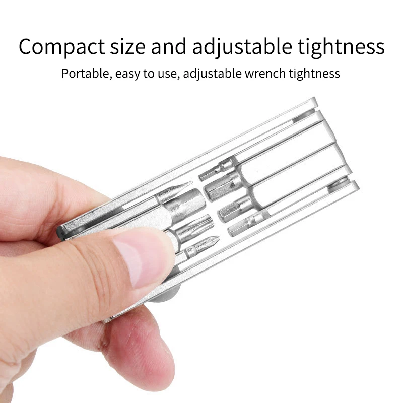 TOOPRE 산악 자전거 조합 해체 세트 육각 드라이버 렌치 자전거 다기능 수리 도구