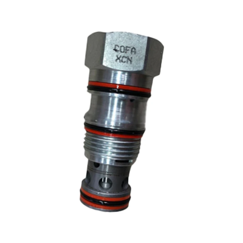 

Excavator hydraulic cylinder valve core COFA-XCN Feiniu holding valve pressure relief valve counterbalance valve