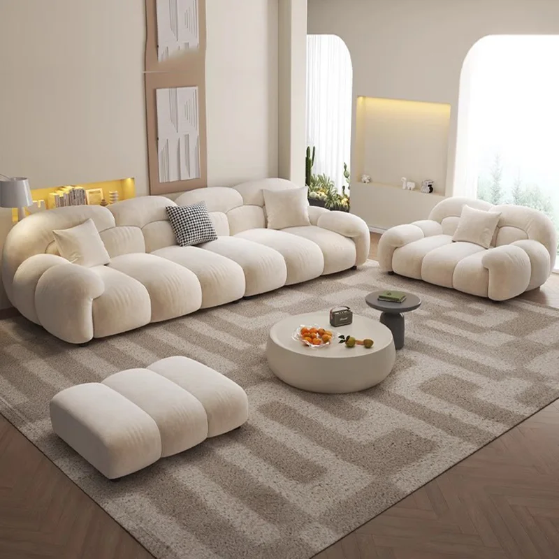 Sof-s-blancos-modernos-para-sala-de-estar-sof-s-n-rdicos-minimalistas-y ...