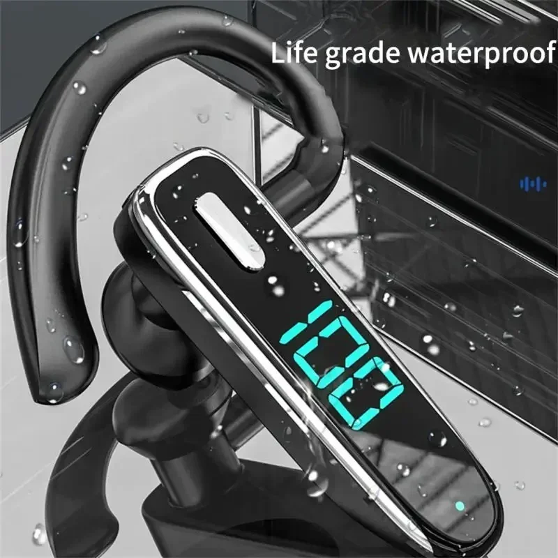 

ENC Noise Headset Busines Auriculares Driving Bluetooth Earphone Cancelling Handsfree Talking Wireless Headphones With Microphon