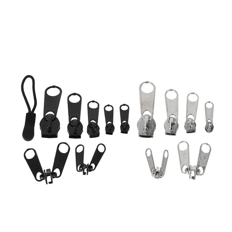 B69C-194 Pieces/Set Of Zipper Pull Head Universal Instant Repair Zipper Repair Pull Head Sewing Accessories