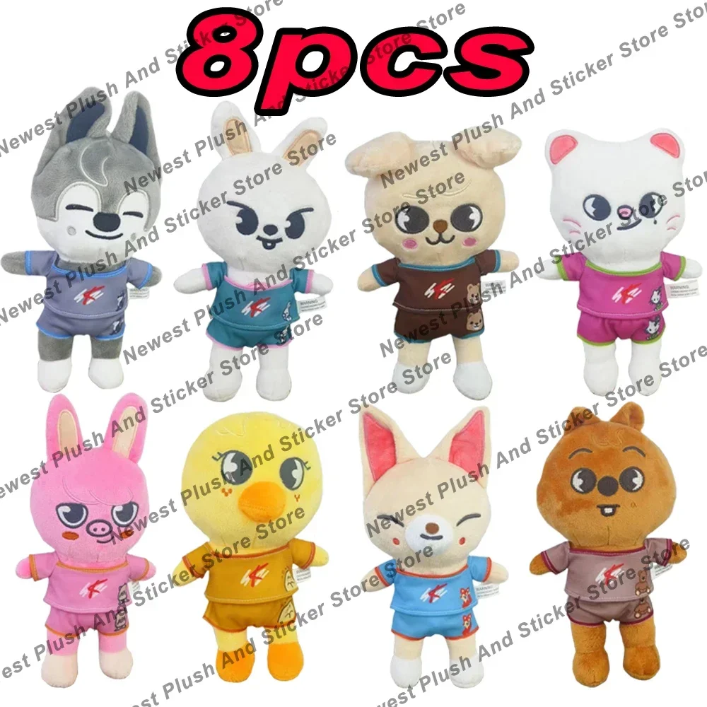MINISO Skzoo 20cm Kpop Cartoon Stuffed Animal Plushies Stay Plush