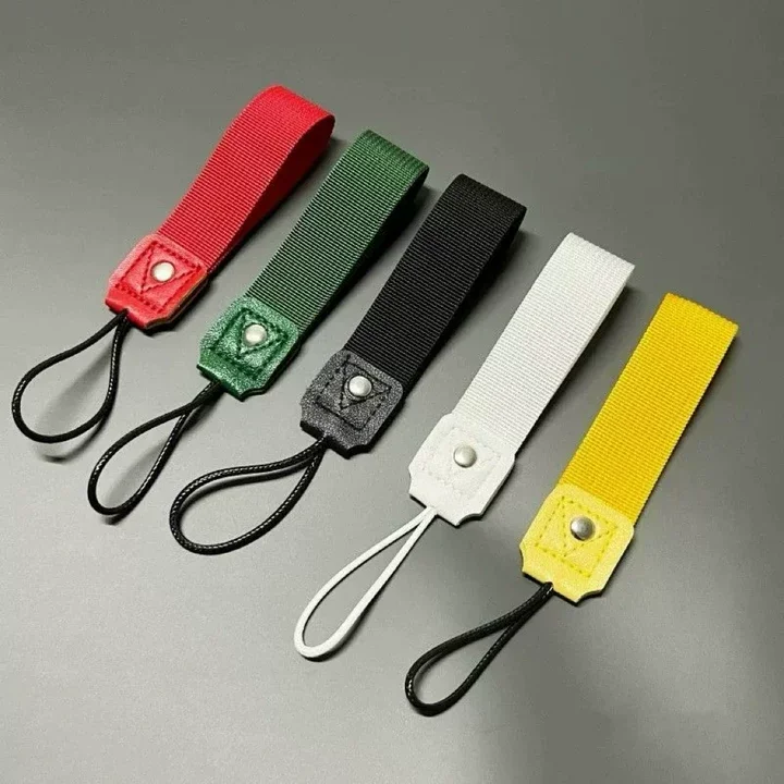 개인 맞춤 이름 커피 물컵 걸이끈 웹빙 키체인 맞춤 로고 로프 키링 프린트 번호 브레이드 키체인 선물