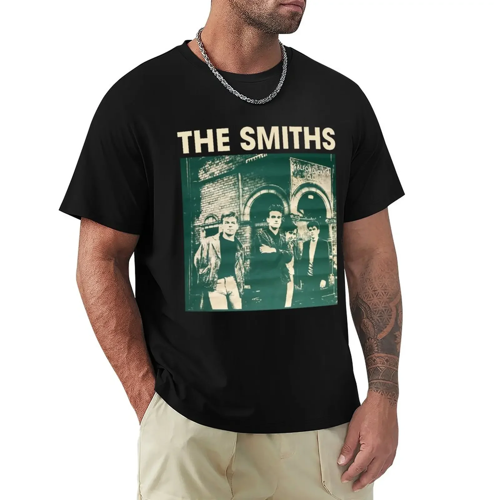 

Funny Vintage Love The Smiths Band Gift For Fans T-Shirt oversized aesthetic clothes mens cotton t shirts