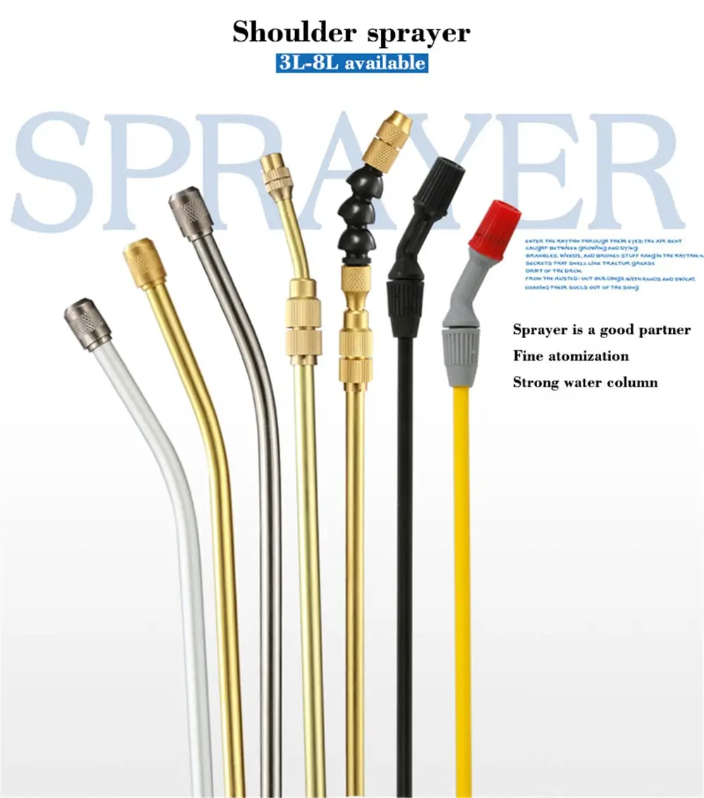 Description Picture 2 of itemAgricultural Sprayer Nozzle Stretchable Telescopic Rod DIY Length Stainless Steel Plastic Telescoping Wand Watering Kits