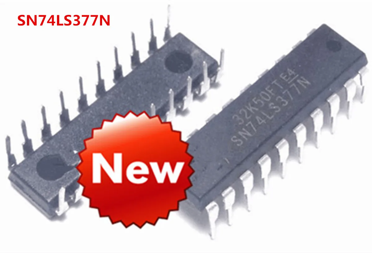 

Новинка 10 шт. SN74LS377N 74LS377
