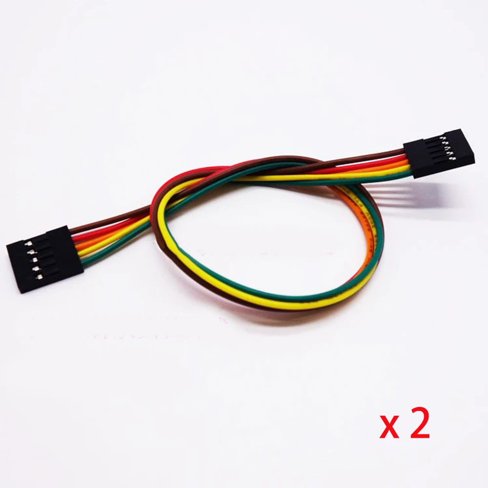 Scheda Di Controllo Dupont-Zero Delay, Joystick Sanwa, Console Di Gioco Arcade, Encoder Usb, Cavo A 5 Pin, Lotto 2 Pezzi