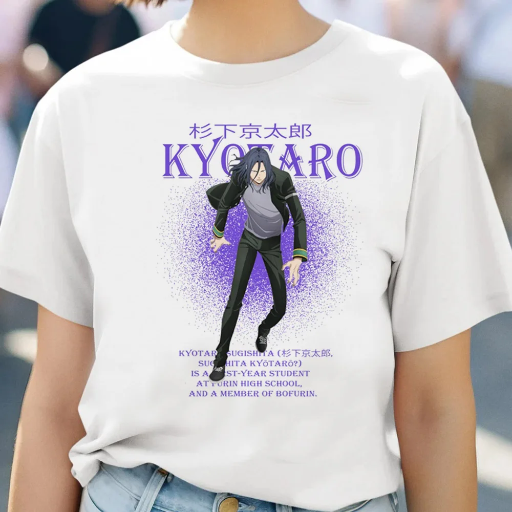 Japanese Anime Kawaii Graphic T-Shirt - Unisex Hip Hop Style Short Sleeve Tee