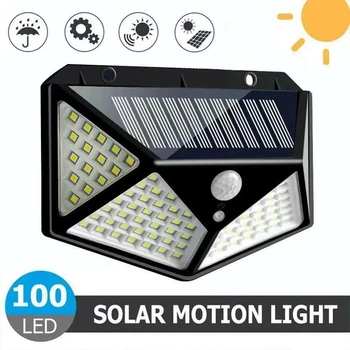 Multipurpose Solar Lamp Outdoor Garden Decoration LED Solar Light Spot Powered Waterproof Solar Light with Motion Sensor 1