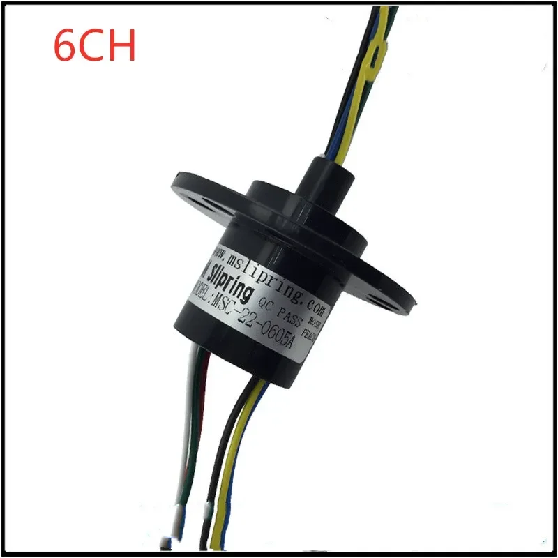 Diameter 22mm 5A 2/3/4/6/8/12 ChannelsRotate Dining Table Slip Ring Electric Collector Rings slip ring rotary joint