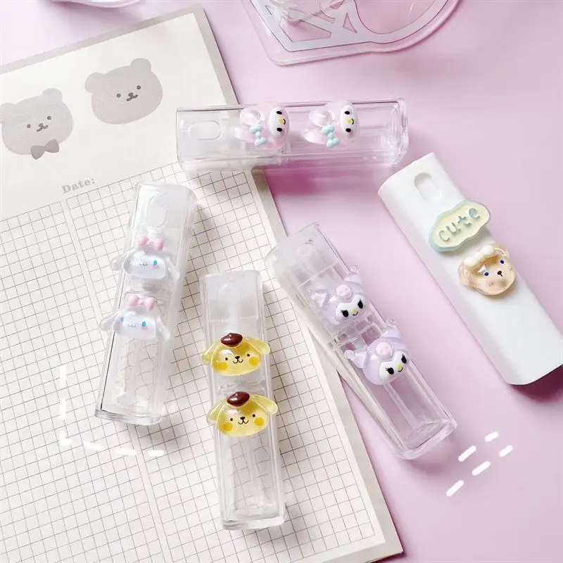 

Новинка, 10 мл, кукла Kuromi MyMelody Cinnamoroll Прозрачный флакон с пульверизатором Anime Sanrios, портативный пустой контейнер для духов для путешествий и активного отдыха