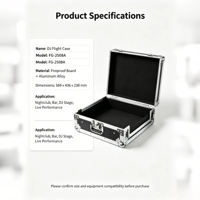 Scatola di immagazzinaggio per DJ con scatola per console DJ Pioneer DJ personalizzata del produttore Star - immagine 3