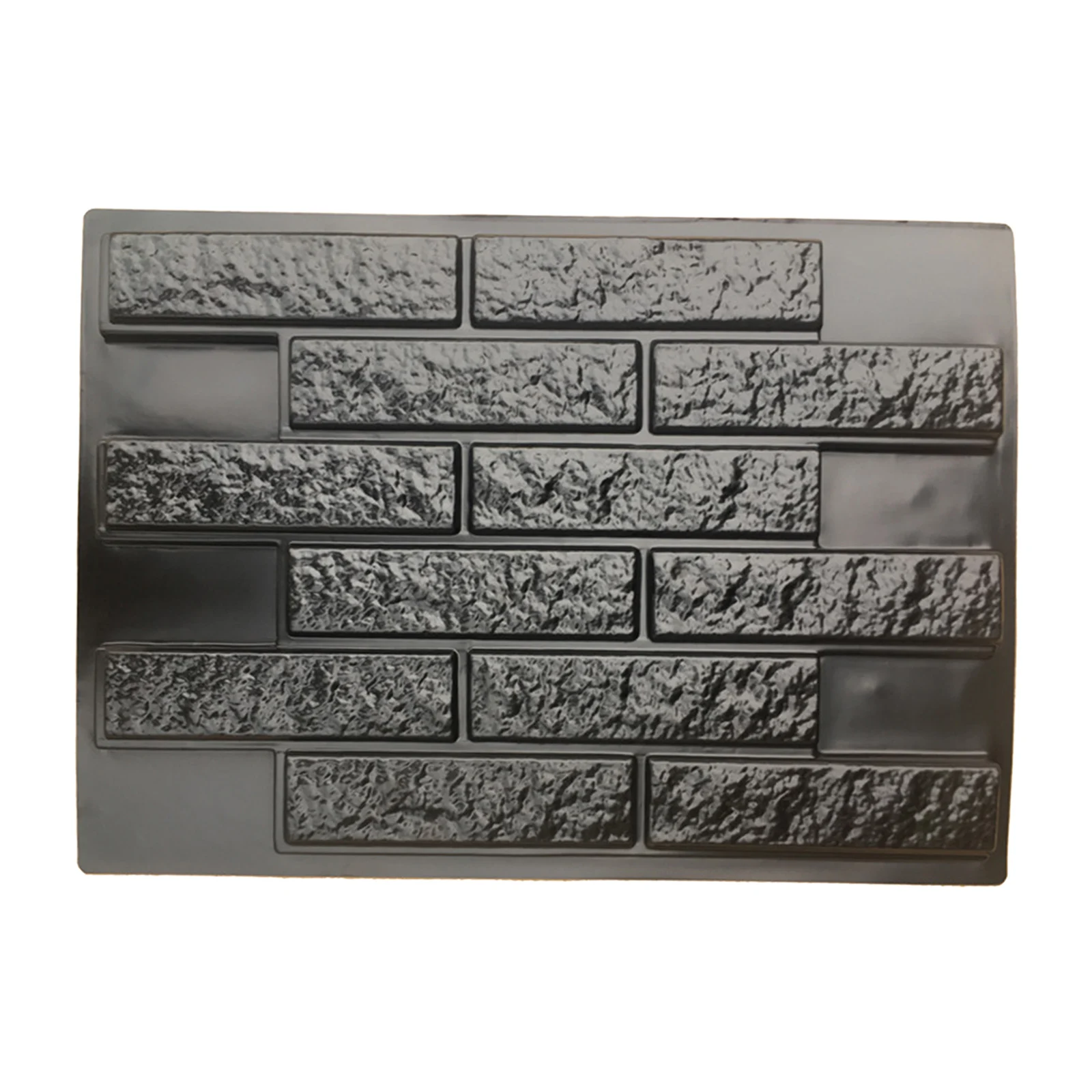 Background Brick Mold Tile Decor Concrete Form GardenConcrete Cement Drop Plastic Mold Wall Garden Decorative Brick Plastic