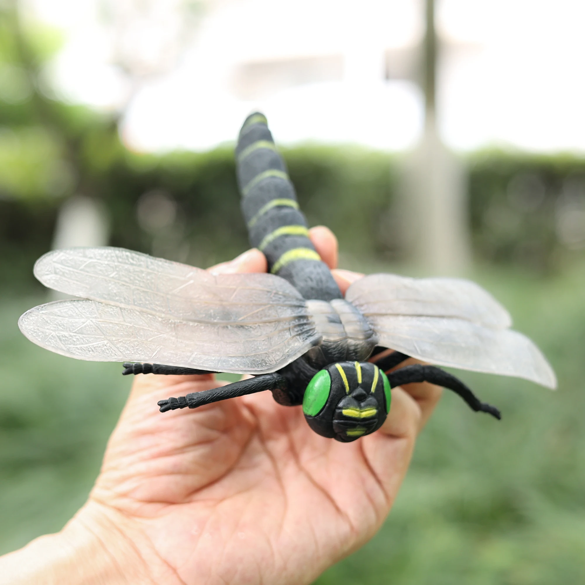 Large Insect Animal Figurines Set - Spider, Scorpion, Ladybug, Dragonfly, Beetle - Educational and Halloween Toy