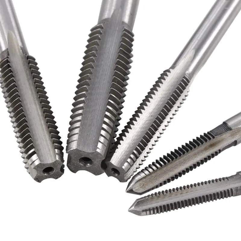 Produktbild von 5 Stück Kugellager-Handgewindebohrer Aus Stahl Für M3 M5